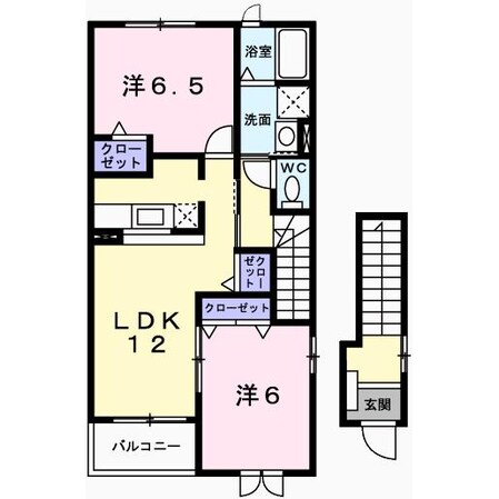 アメニティⅡの物件間取画像